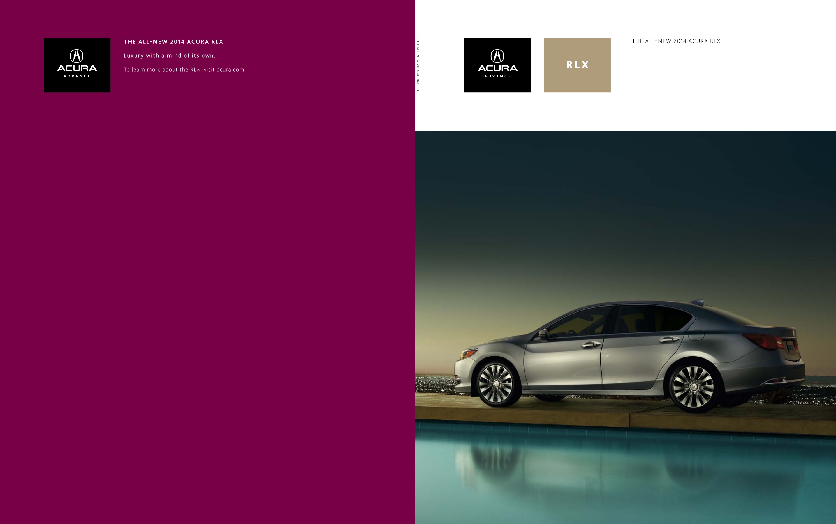 2014 Acura RLX Brochure